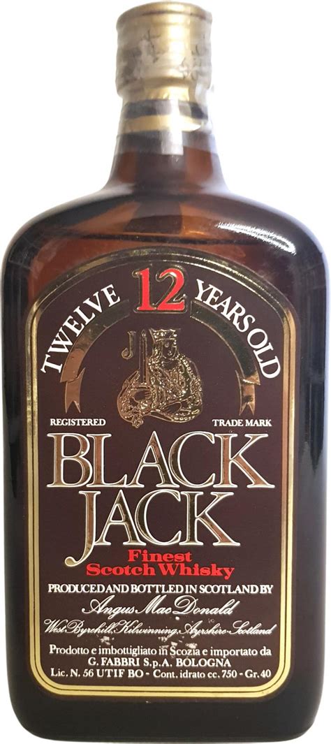 black jack whiskey tgse
